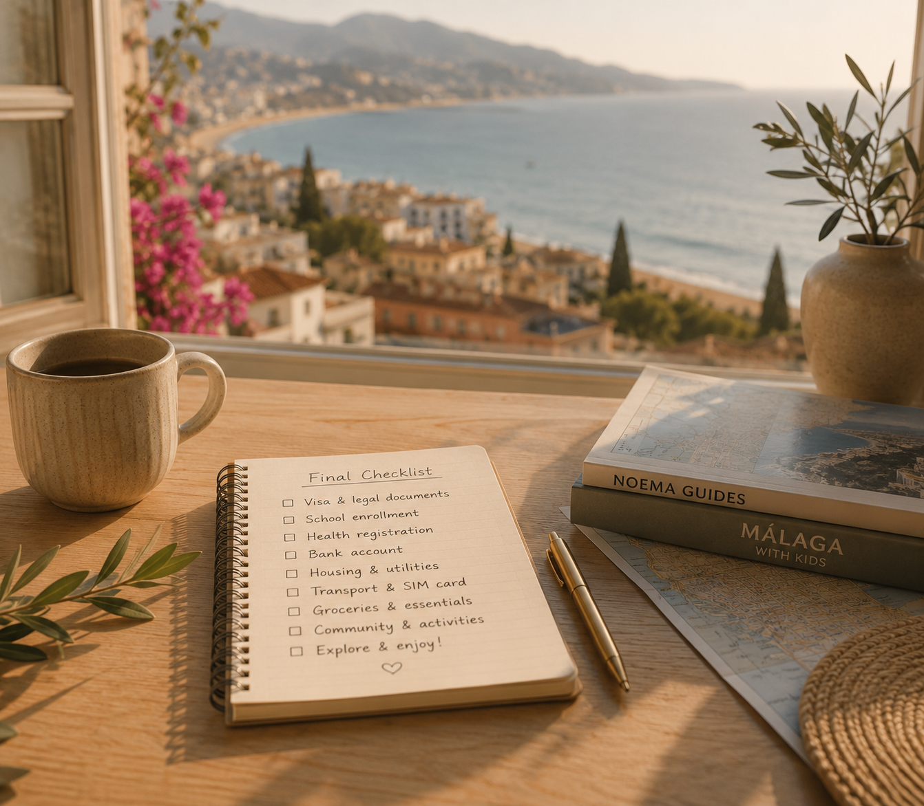 The Málaga Family Starter Checklist cover
